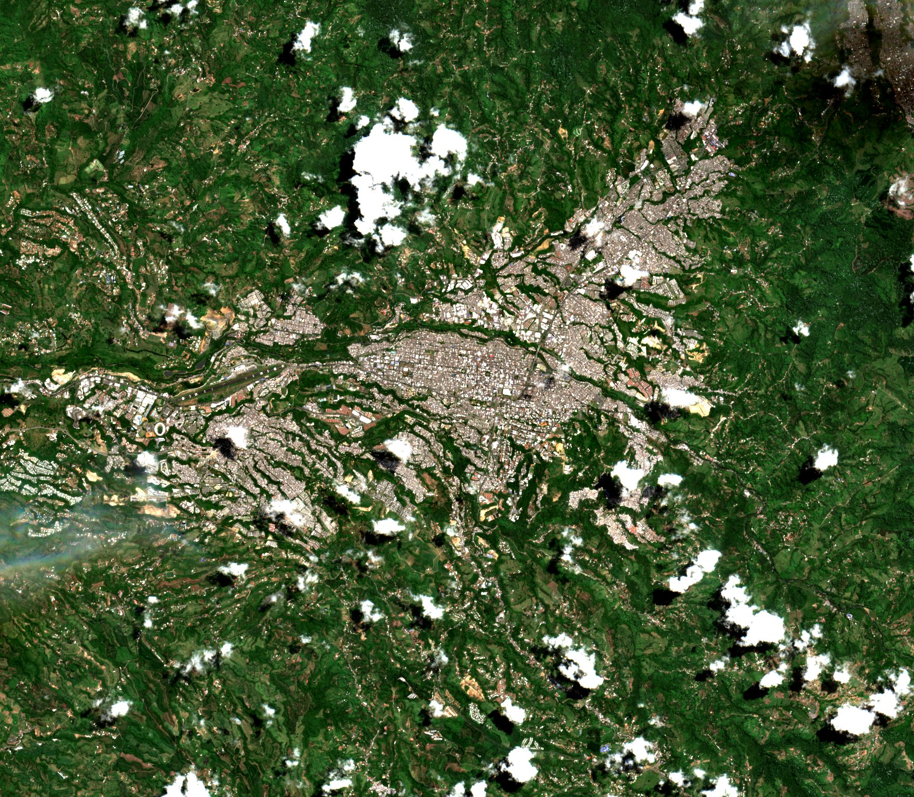 Pereira el 7 de agosto de 2026, Sentinel-2