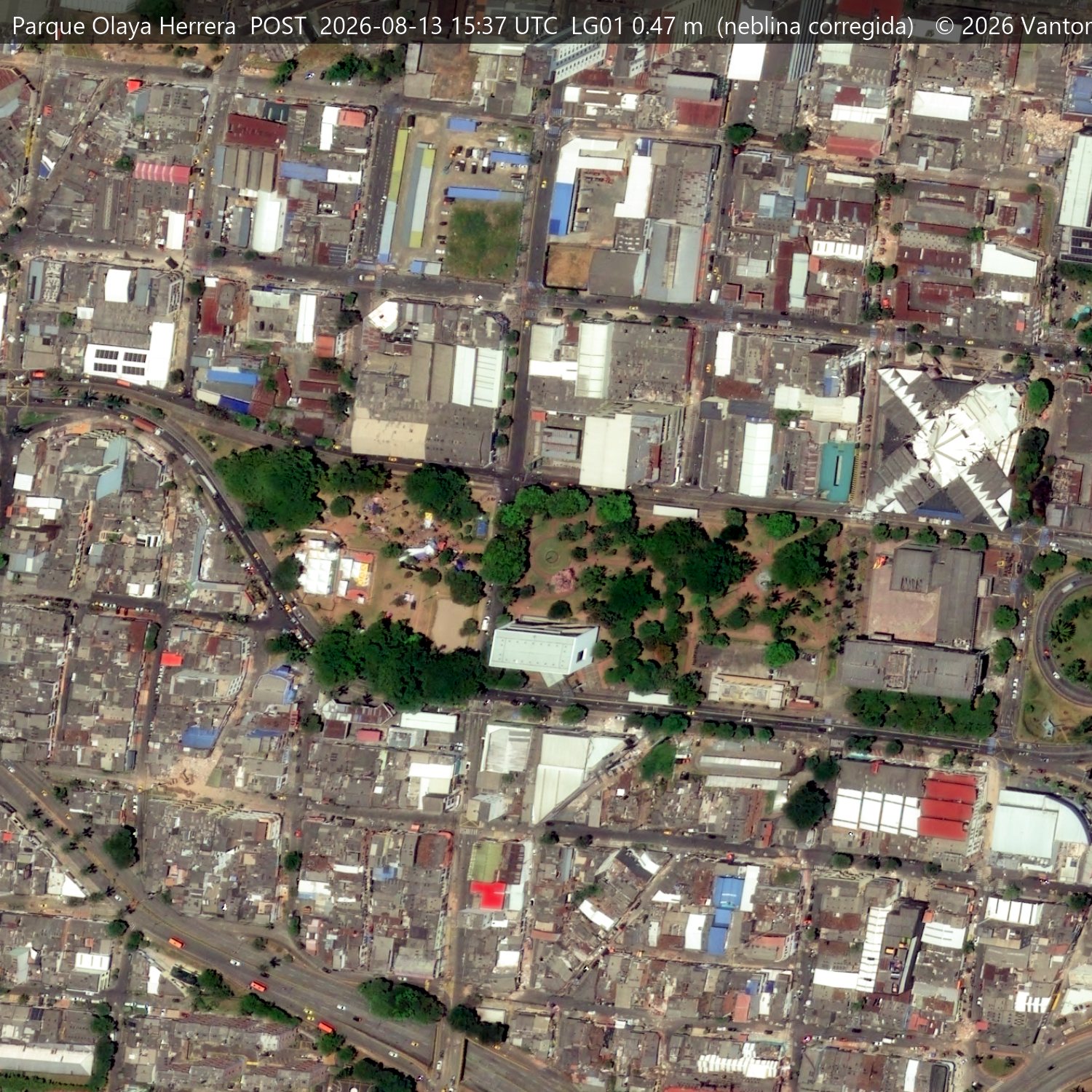 Parque Olaya Herrera, 13 de agosto de 2026