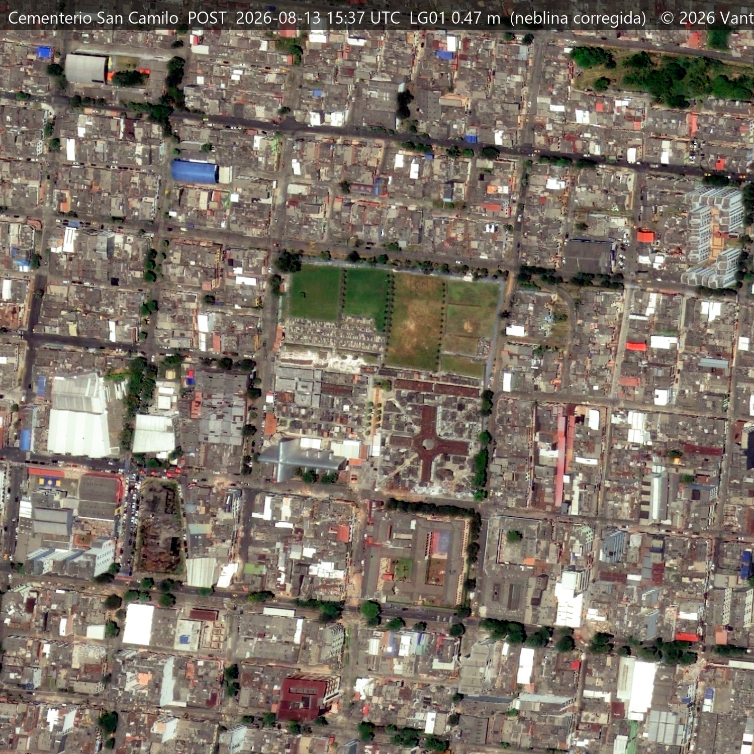 Cementerio San Camilo, 13 de agosto de 2026